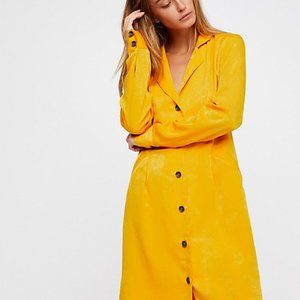 Free People Velvet Duster